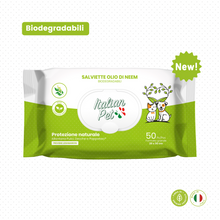 Carica l'immagine nel visualizzatore di Gallery, Salviettine Biodegradabili Olio di Neem