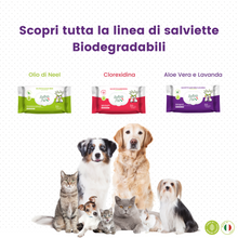 Carica l&#39;immagine nel visualizzatore di Gallery, Salviettine Biodegradabili Aloe Vera e Lavanda
